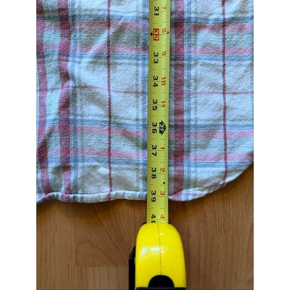 The Vermont Country Store Flannel Plaid Night Gown 100% Cotton Women’s Plus Size - Picture 2 of 6